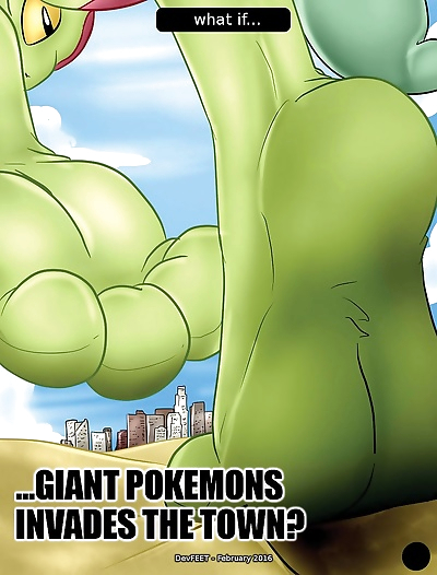 Что если гигант pokemons..
