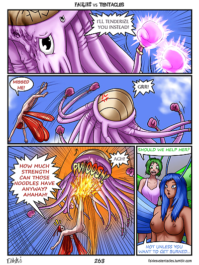 las hadas vs tentáculos Parte 14
